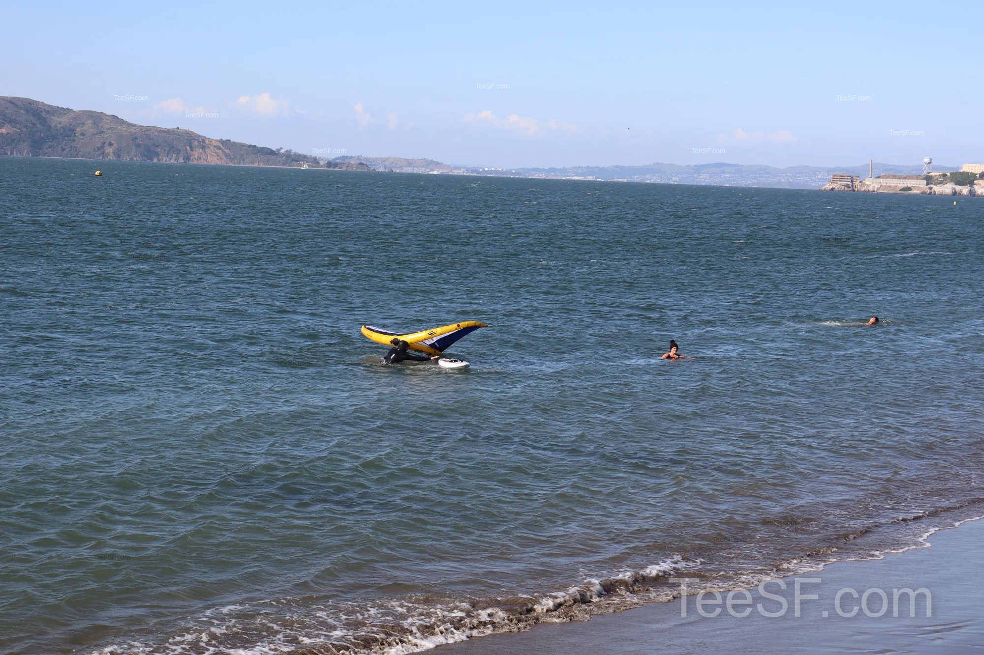 golden Gate Beach Windsurfing Bay during a Stripe Sessions 2026 visit in San Francisco.